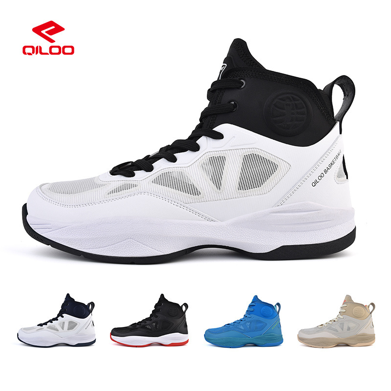 QILOO OEM/ODM men's leisure fitness walking basketball style shoes designer slow walking  custom basketball sneakers for Men