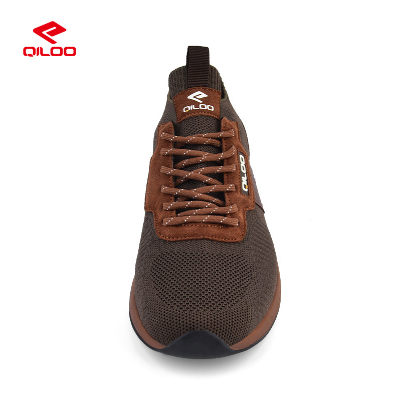 QILOO OEM/ODM Lace Up High Quality Sport Shoes & Comfortable Trendy Shoes & Walking Shoe for man