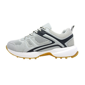 QILOO OEM/ODM New arrival training shoes custom Track and field shoes non slip sport Cricket sneakers baseball shoes for Men