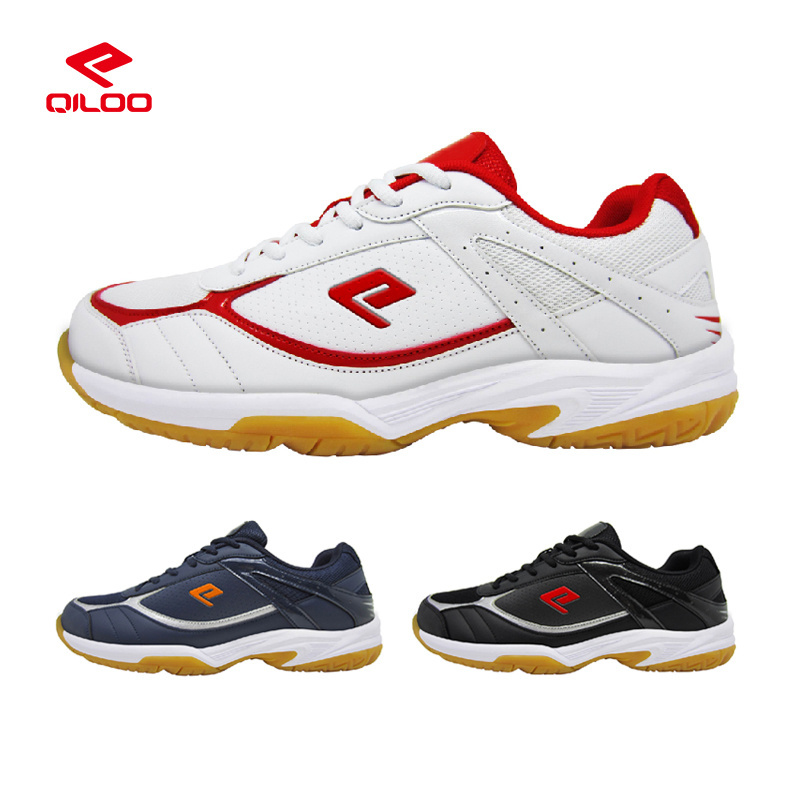 QILOO Factory Wholesale Sneakers Professional Hard Court Tennis Shoes Badminton Shoes for Men