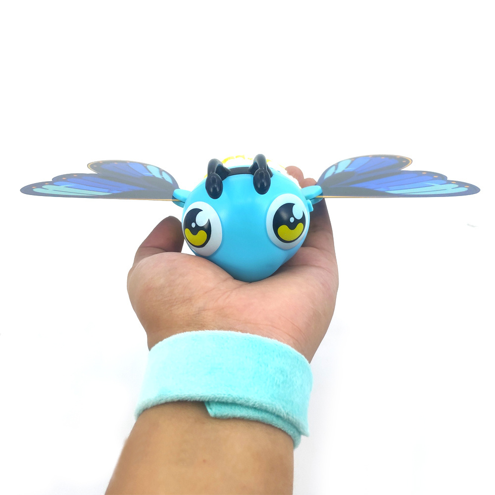 Girls Handicrafts Arts Crafts & DIY Toys Creative Paste Plush Bee Electric Control Swinging Wings