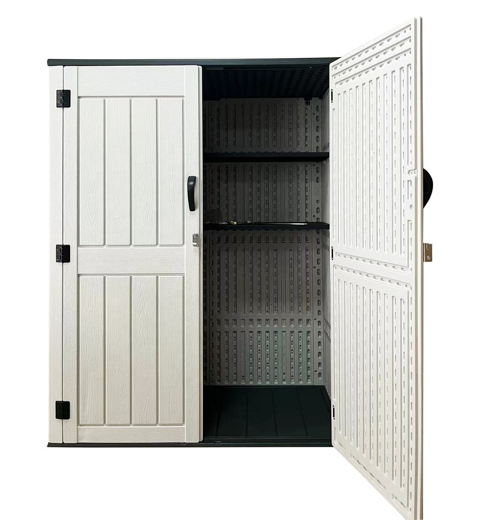 Vertical Storage Shed 390 Gallon  1480L Garden Storage Cabinet for Tools