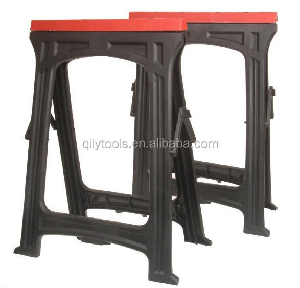 Adjustable Sawhorse Expandable Twin Pack 2 Pack Easy Store