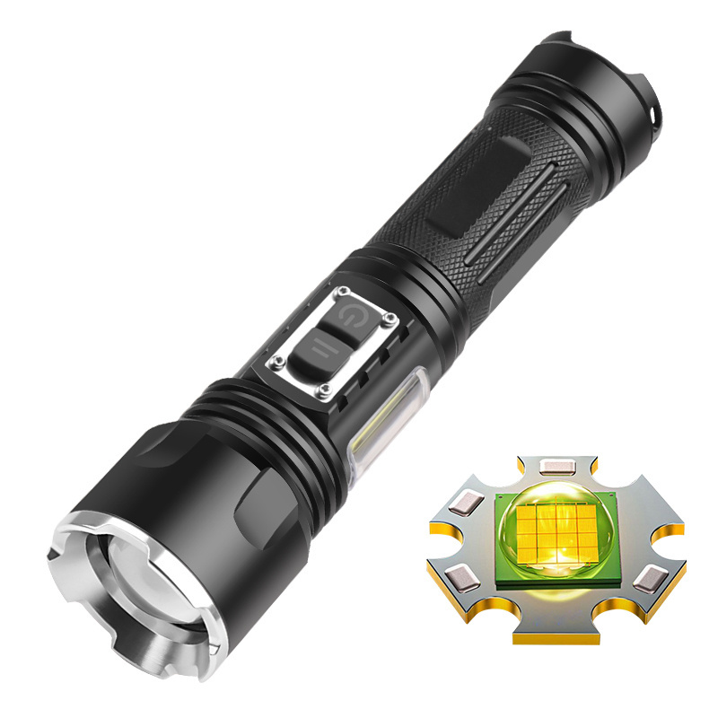 XHP160 Most Powerful LED Flashlight Zoom USB Rechargeable XHP99 XHP50 Torch light Tactical Camp flashLight 5200mAh battery