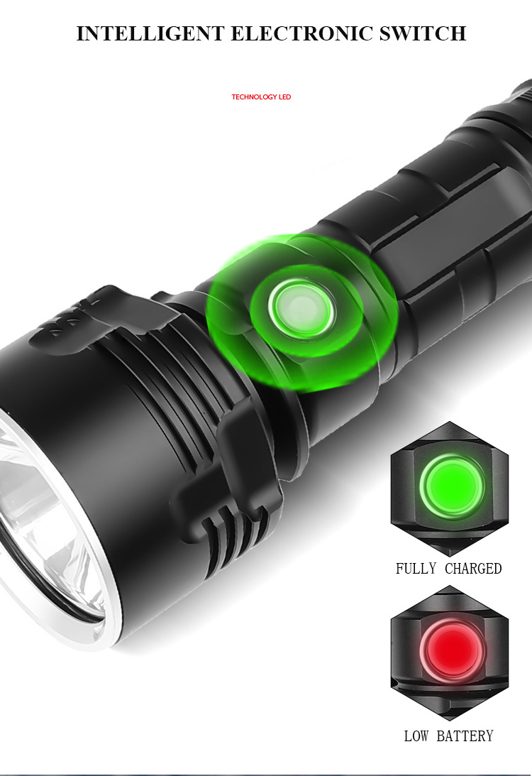 XHP70 Super Powerful LED Flashlight XM-L2 Tactical Torch USB Rechargeable Linterna Waterproof Lamp Ultra Bright Lantern