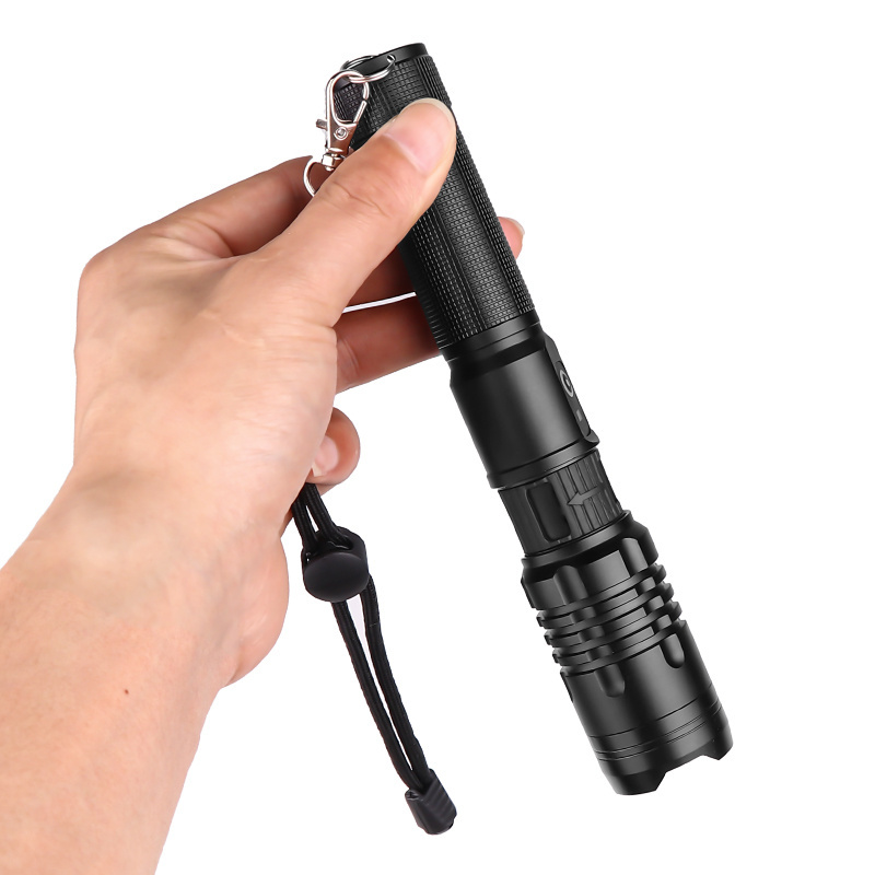 Zoomable XHP50 Diving flashlight 6000 Lumen Torch 18650 Battery waterproof lamp for sports outdoor flashlight