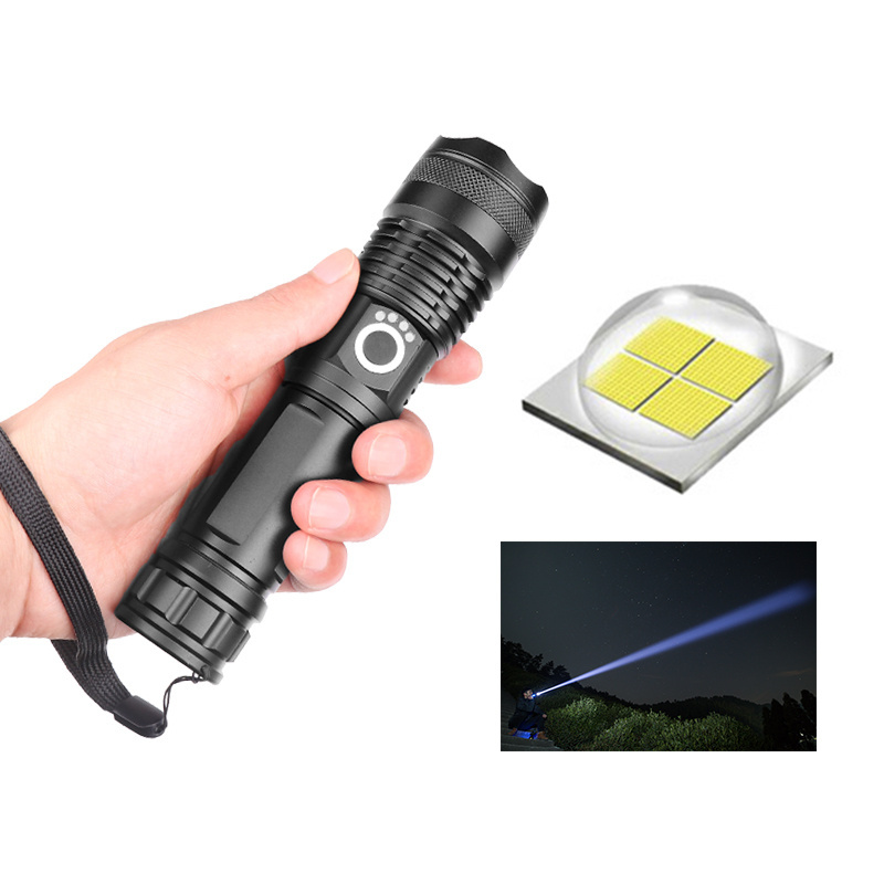 xhp50.2 most powerful flashlight 5 Modes usb Zoom led torch xhp50 18650 or 26650 battery Best Camping, Outdoor