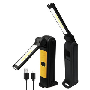 Yiwu 360 Degree Rotation USB Rechargeable Portable Led Work Light COB Work Lights with Magnetic