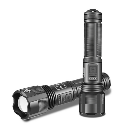 5000lumen  Outdoor Powerful LED Flashlight USB Rechargeable Zoomable Torch XHP50 XHP70 Hand Lamp 26650 18650 Battery flashlight