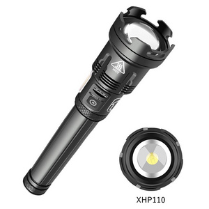 led Flashlight 90000 lumens most Powerful 26650 USB Torch xhp110 xhp90 xhp50 Hunting linterna(P110 Flashlight)