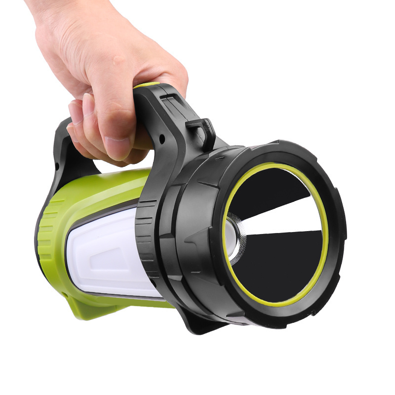 4800mah Powerful Rechargeable Searchlight LED  Bright Flashlight Waterproof Handheld Spotlight Ultra-long Standby Torch