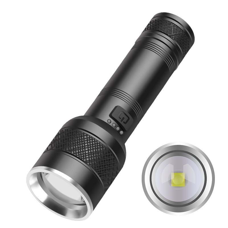 XHP70 Tactical Torch USB Rechargeable IPX4 Waterproof Lamp Bright Lantern Camping 1200 Lumen Flashlight