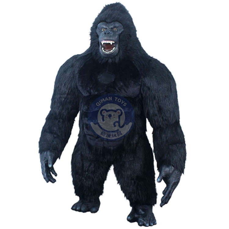 Hot Selling 2.6m 3m Big Size Mascot Ifnlatable Panda Inflatable King Kong Costume Gorrila KingKong Adult, For Party