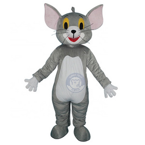 Qiman Custom Adult Size Mascot Costume Cosplay Cartoon Character Tom Cat for Sale