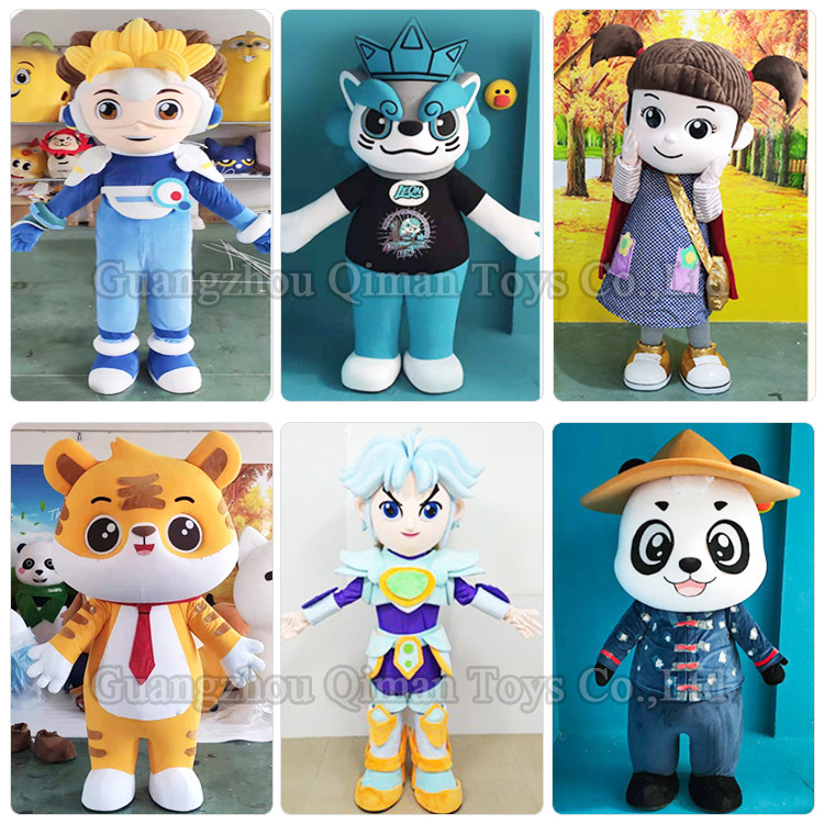 High Quality 3D Custom Made Engrave Lone Ears Rabbit Mascots Costumes , Advertising Adults Mascot Costume Custom For Party