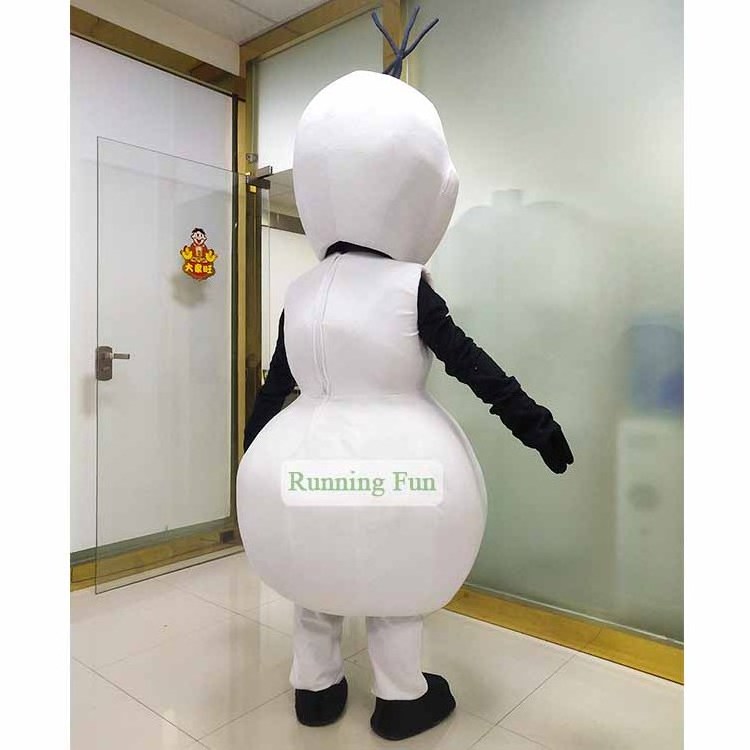 Qiman CE funny snowman character cartoon Olaf mascot costume for sale