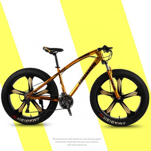 Wholesale 26 Inch 24 Speed Mtb Five Knife Wheel Adult Woman Men High End Snow Fat Tyre Bicycle Mountain Bike For Sale