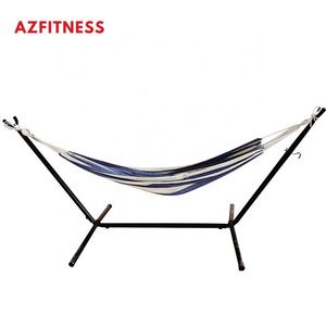 High Quality Free Standing Outdoor Beds Travel Camping Foldable Backpacking Stand Portable Hammock With Horn Bracket