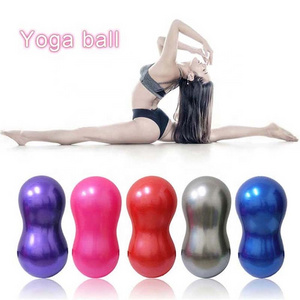 FITA Home ECO Friendly Peanut OEM Inflatable Gym Fitness Custom Logo Anti Burst Smooth PVC Pilates Capsule Exercise Yoga Ball