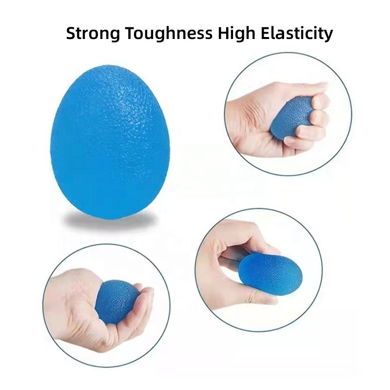 Custom LOGO Work Out TPR Material Arm Tool Machine Home Decompression Finger Exercise Fitness Ball Egg Strengthener Hand Grip