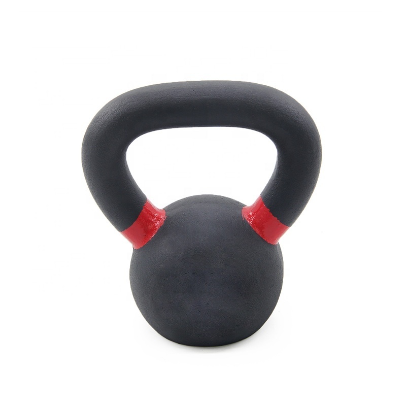 Custom Logo High Quality Sports Cheap Price Fitness Equipment Home Color Ring Competition Cast Iron Pro Kettlebell