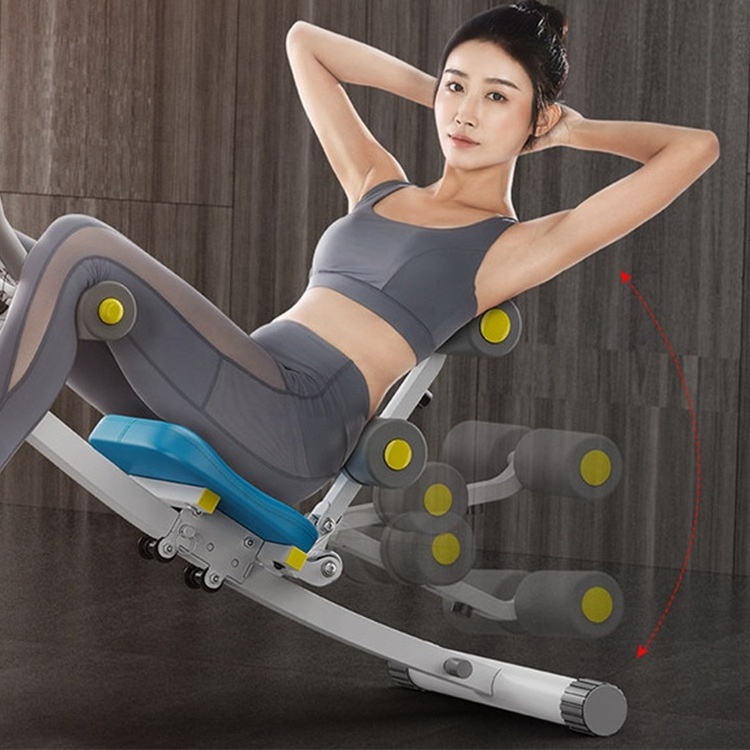 Ab Coaster Adjustable Fitness Exercise Equipment Sports Mini For Multi Functional Fitness Abdominal Sit Up Bench