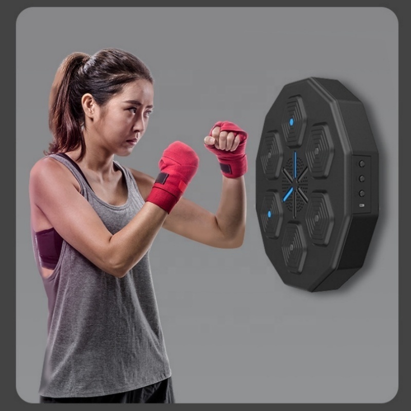 Wall Hanging Trainer Sandbag Intelligent Electronic Equipment Multifunctional Music Dummy Target Smart Boxing Machine