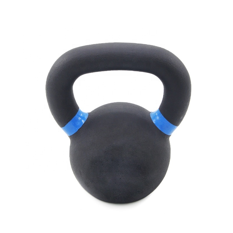 Custom Logo High Quality Sports Cheap Price Fitness Equipment Home Color Ring Competition Cast Iron Pro Kettlebell