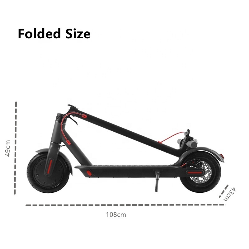 36V 7.8Ah Chinese Wholesale Custom OEM Folding M365 Adult Two Wheeler 12KG Portable Mini Stand Up Electric Scooter