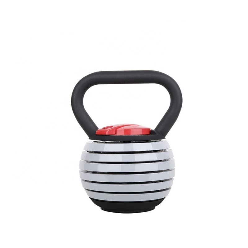 40LB New Design Professional Custom Logo 40LBS Cast Iron Home Fitness Equipment Competition Steel 40 LBS Adjustable Kettlebell