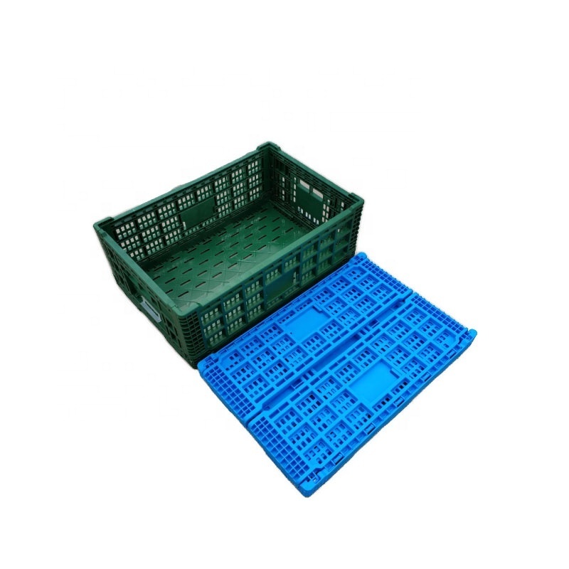 Manufacturer hot sale  plastic Storage collapsible milk crates