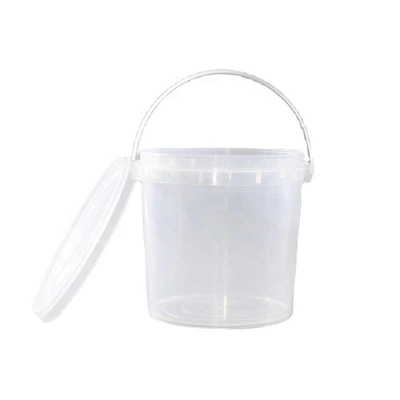 wholesale food grade plastic small round bucket for cotton candy