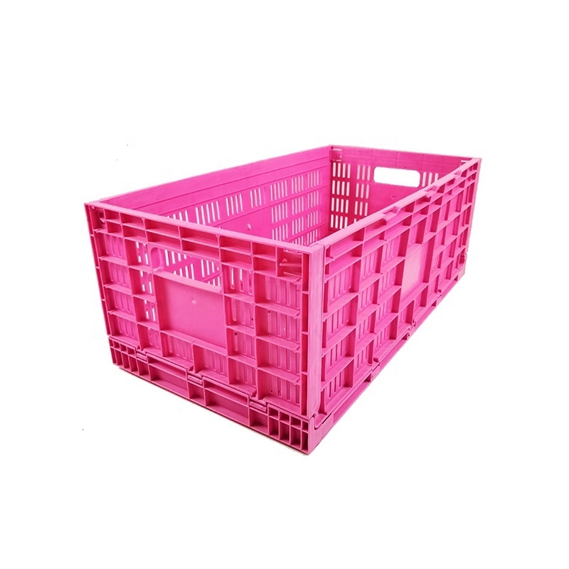 Collapsible plastic Egg Transport Crate