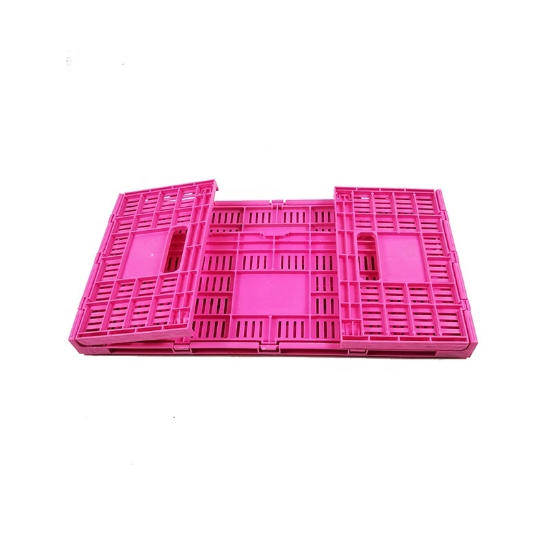 Collapsible plastic Egg Transport Crate