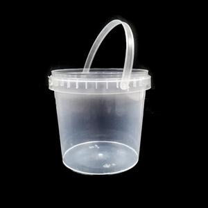 Round Plastic Bucket Hdpe Plastic Drums Small Candy Bucket With Lid