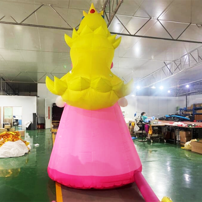 CH inflatable Super Princess Peach model for party,inflatable girl model for party