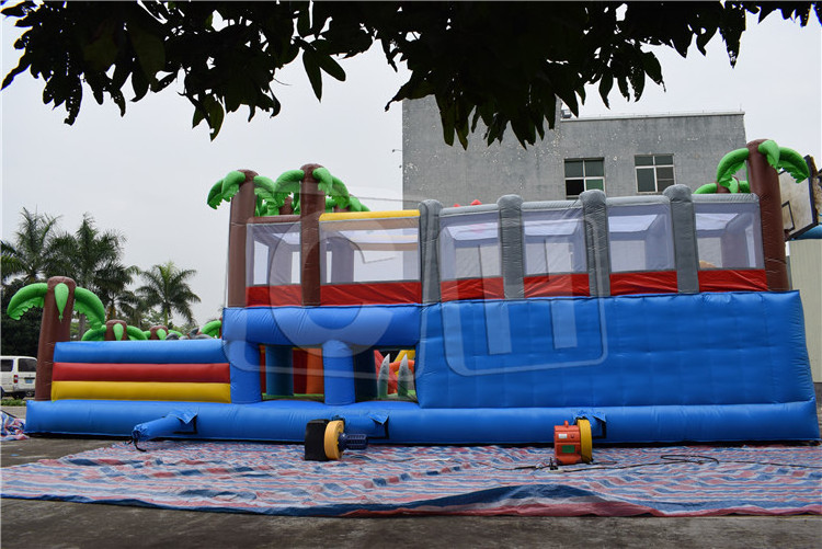 New design customized inflatable fun city inflatable amusement park items inflatable playground for sale for kids