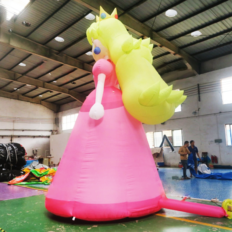 CH inflatable Super Princess Peach model for party,inflatable girl model for party