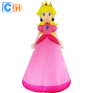 CH inflatable Super Princess Peach model for party,inflatable girl model for party