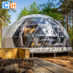 CH 2023 Hot Selling Product Geodesic Domes Igloo Tents Luxury Portable Camping Round Dome Tent Glamping House Tent