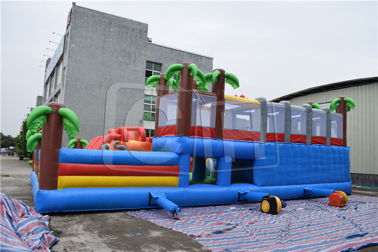 New design customized inflatable fun city inflatable amusement park items inflatable playground for sale for kids