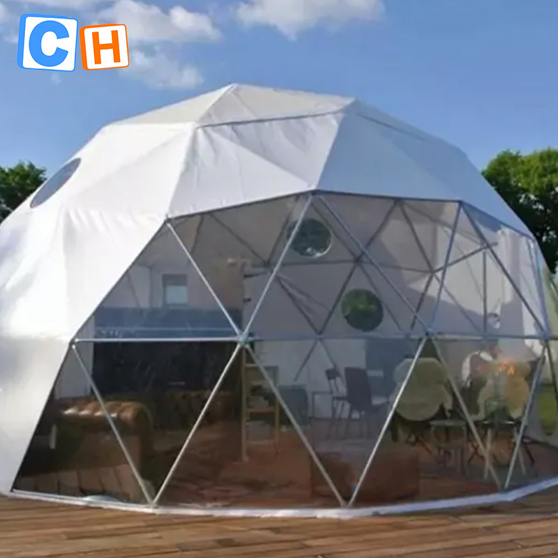 CH 10 x 10 Instant Igloo Tent 4-6 Person Screen House Tents Igloo Geodesic Dome House Tent For Event Large Waterproof