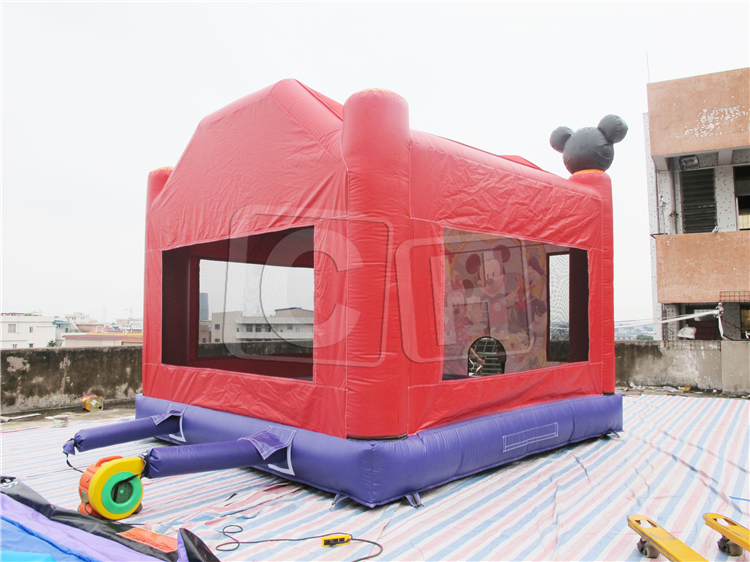 Micky park inflatable bounce for party Micky clubhouse inflatable on rent cartoon theme kids inflatable mookwalk for sale