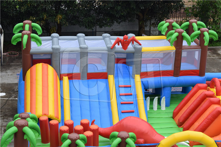 New design customized inflatable fun city inflatable amusement park items inflatable playground for sale for kids