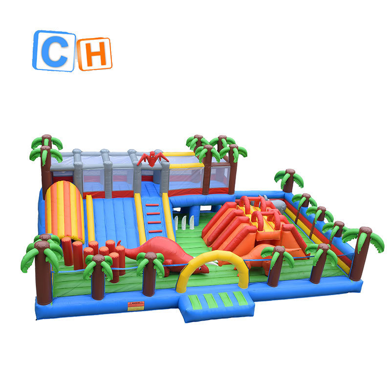 New design customized inflatable fun city inflatable amusement park items inflatable playground for sale for kids