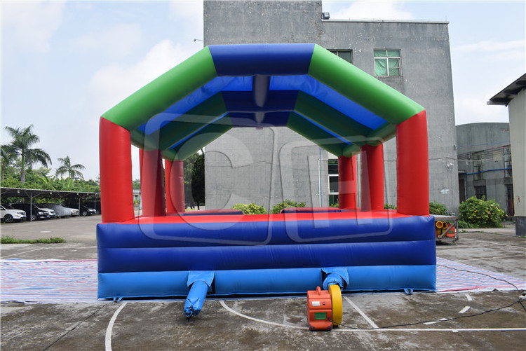 Hot sale inflatable mechanical bull for sale,customized size inflatable mechanical mat with cover