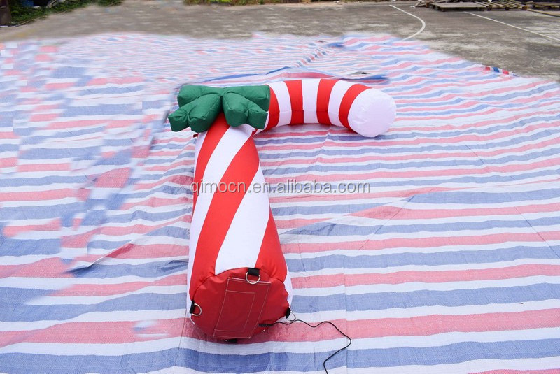 Giant inflatable candy cane for christmas,christmas inflatables 2.5M a cane