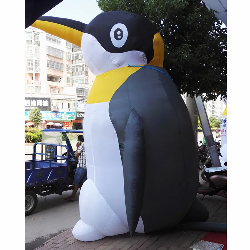 CH penguin theme inflatable cartoon for advertising,giant advertising inflatable dog