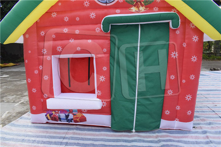 Hot sale Small Oxford inflatable Christmas house for child