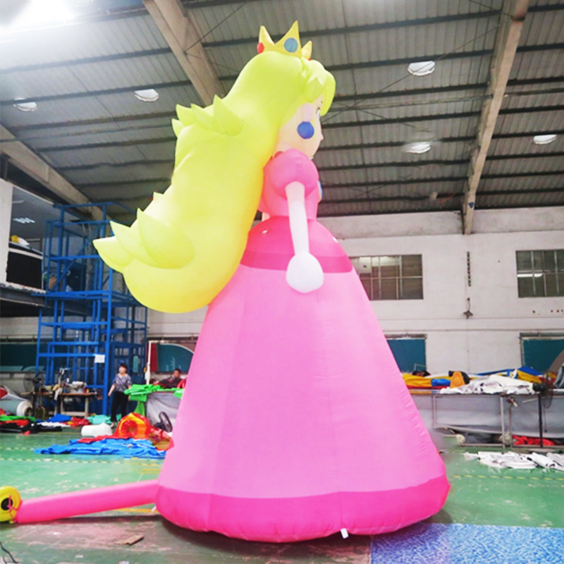 CH inflatable Super Princess Peach model for party,inflatable girl model for party